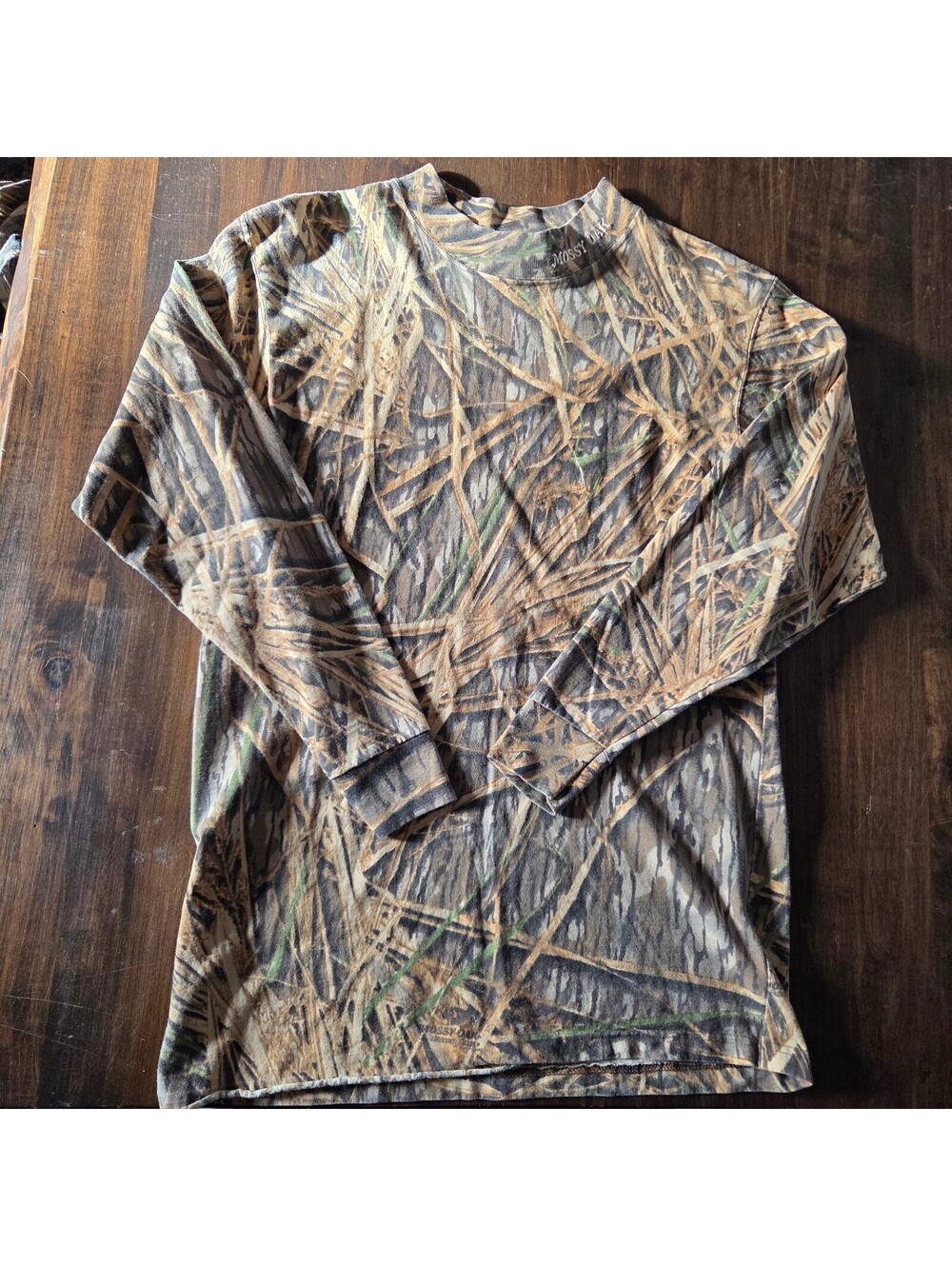 Mossy Oak camo long sleeve shirt size XL